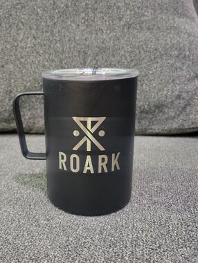 NWT Miir Coffee Tumbler Mug Black Roark Insulated Camp Cup With Lid 16 oz